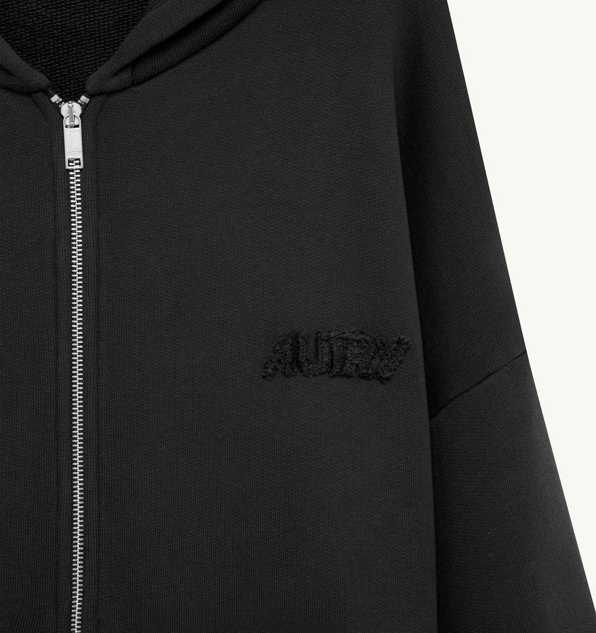 AUTRY TONAL LOGO FULL ZIP HOODIE UNISEX