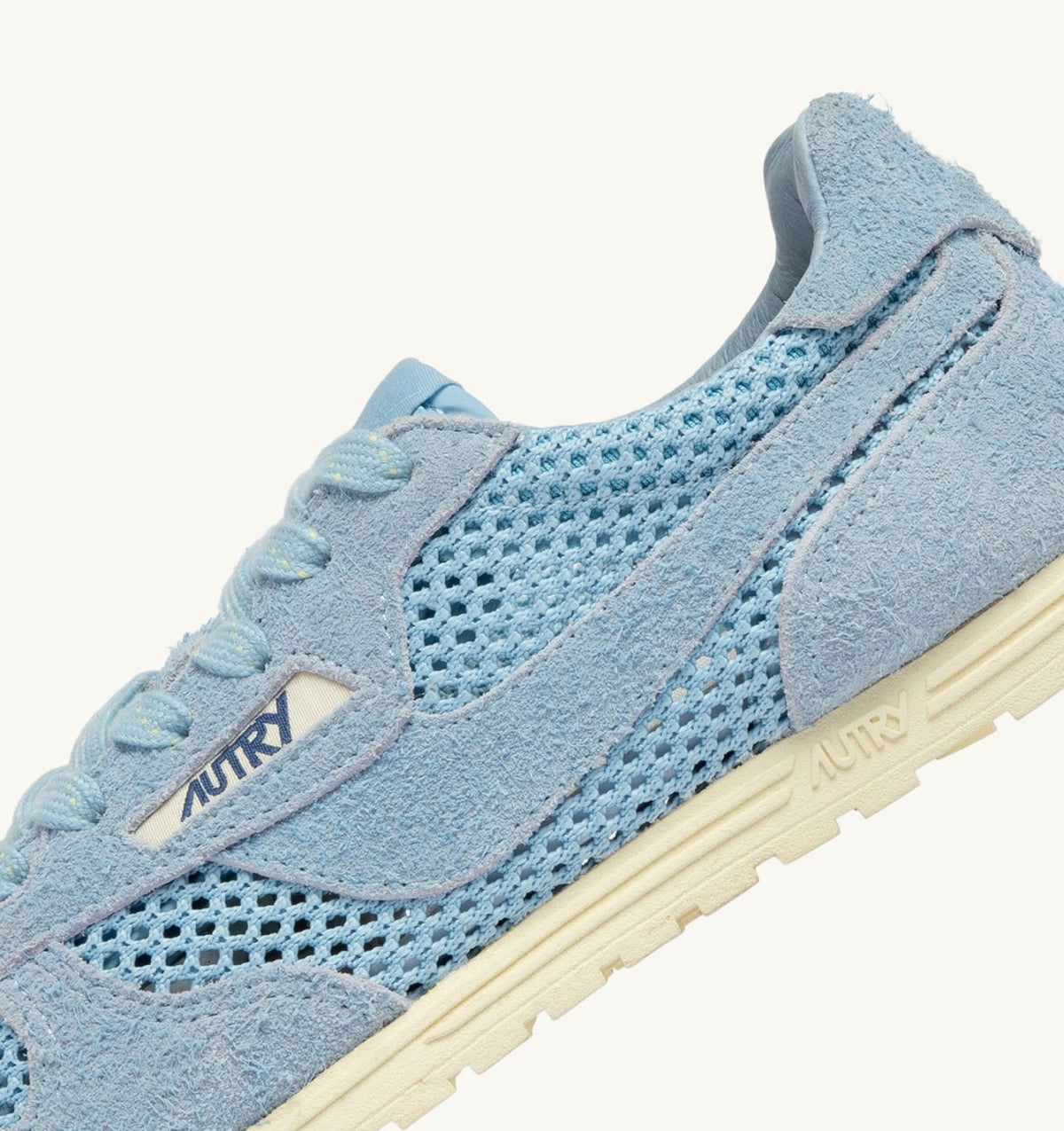 AUTRY WINDSPIN SNEAKERS IN PORTOFINO MESH AND SUEDE