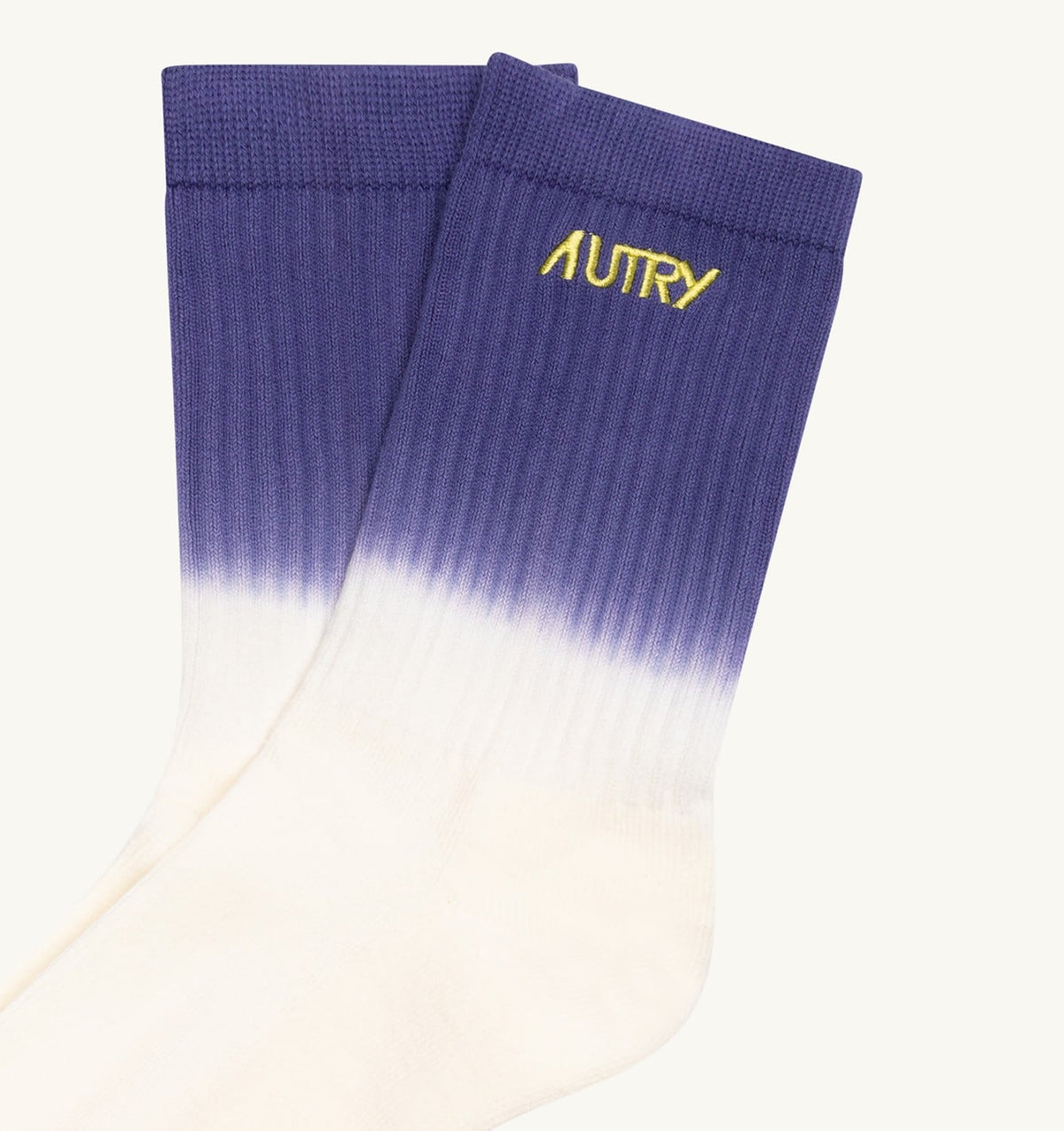 AUTRY SOCKS WITH EMBROIDERY TIE-DYE LOGO UNISEX