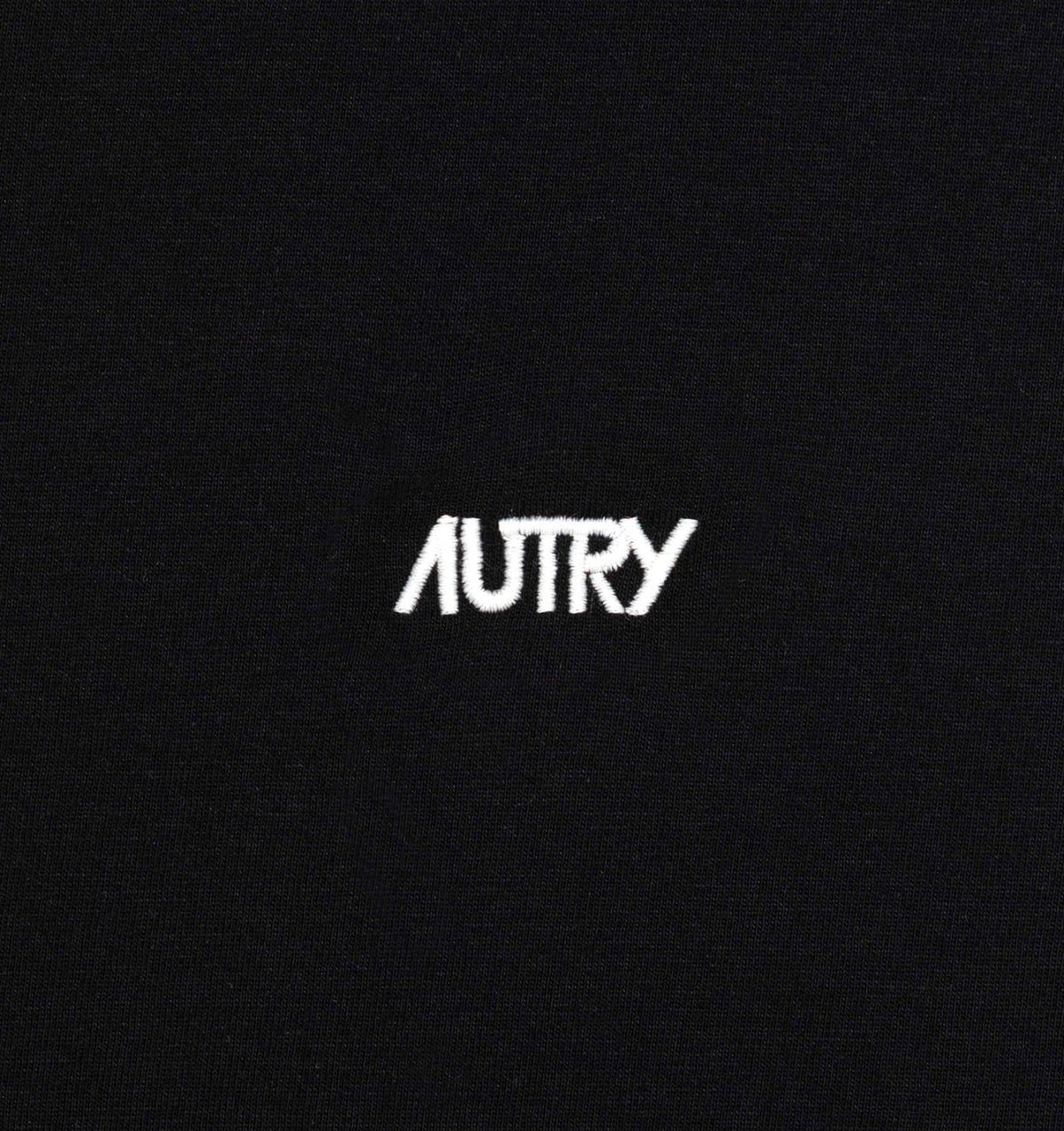 AUTRY LONG-SLEEVE T-SHIRT WITH EMBROIDERED LOGO UNISEX