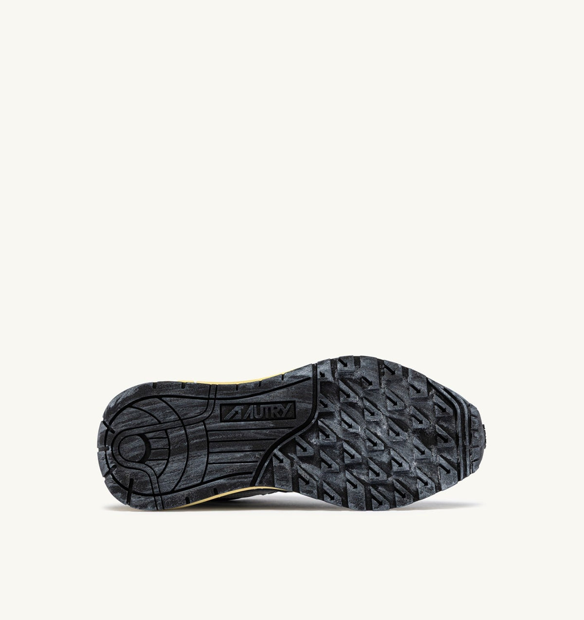 AUTRY REELWIND LOW SNEAKERS IN WHITE AND SKY SUGAR NYLON AND SUEDE