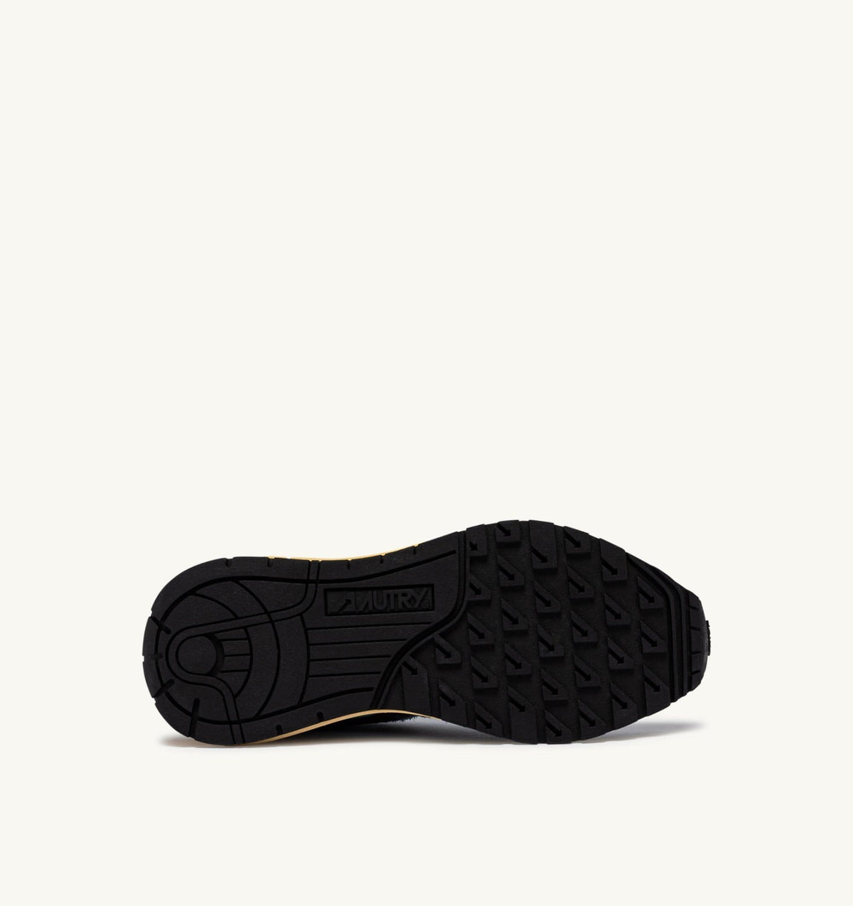 AUTRY REELWIND LOW SNEAKERS IN FORGET ME NOT AND BRACKEN NYLON AND SUEDE