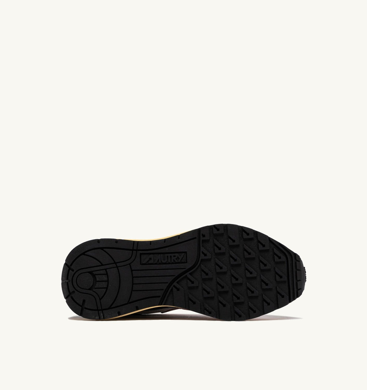 AUTRY REELWIND LOW SNEAKERS IN BLACK AND ROSA NYLON AND SUEDE