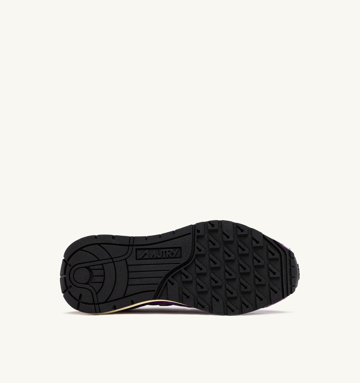 AUTRY REELWIND LOW SNEAKERS IN WHITE AND DEWBERRY NYLON AND SUEDE