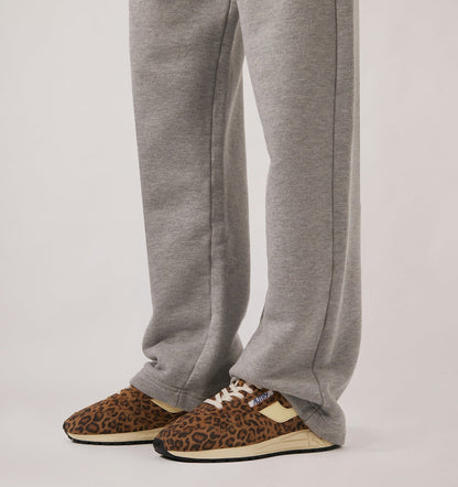 AUTRY REELWIND LOW SNEAKERS IN LEOPARD SUEDE AND RUTABAGA LEATHER