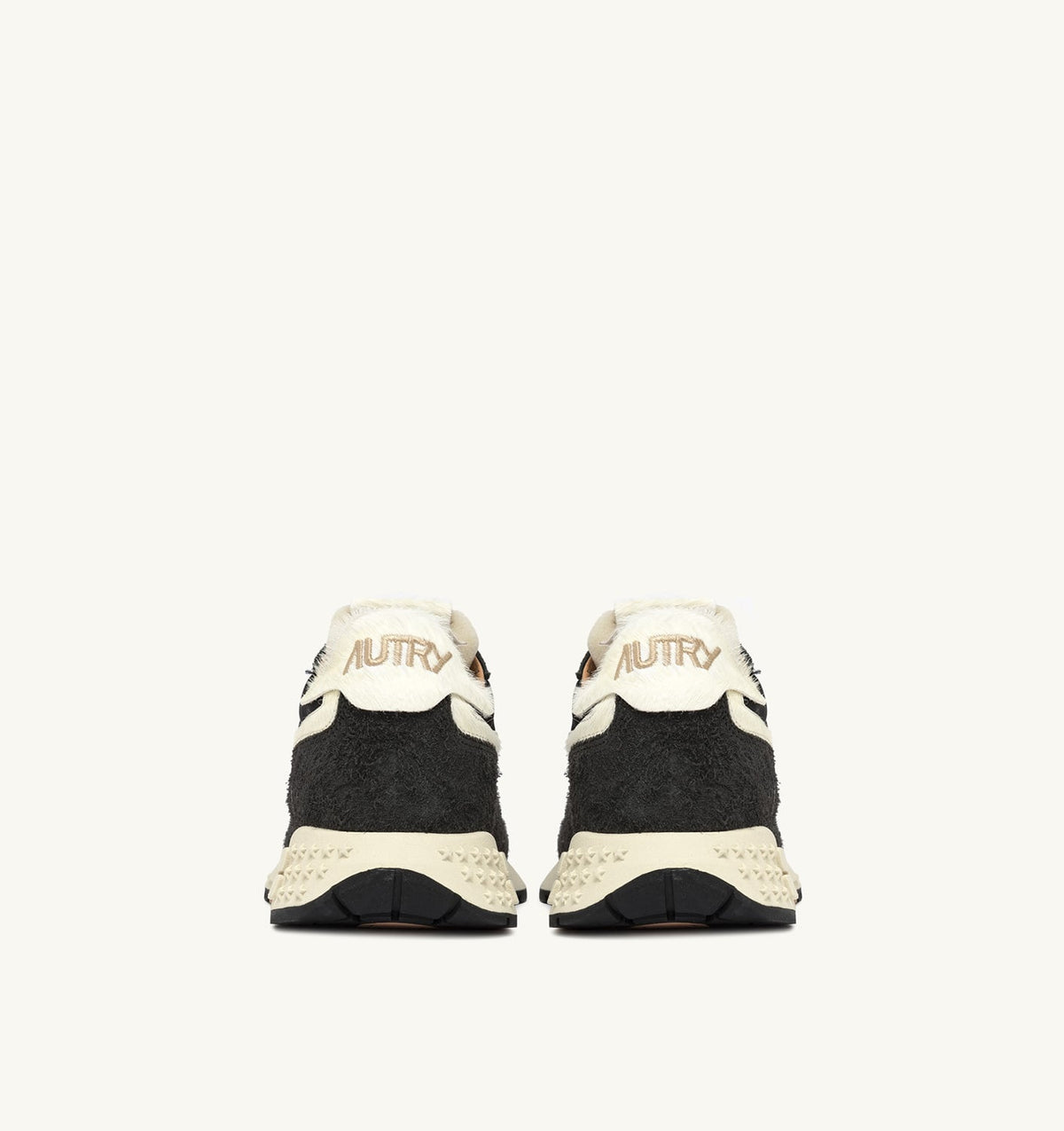 AUTRY REELWIND LOW SNEAKERS IN PEAT AND NUT SUEDE AND NYLON