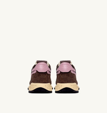 AUTRY REELWIND LOW SNEAKERS IN NYLON SUEDE AND LEATHER COLOR PLUGH AND ZEPHYR