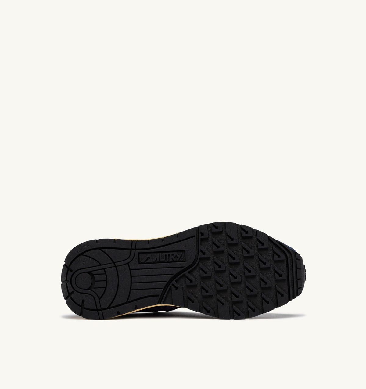 AUTRY REELWIND LOW SNEAKERS IN NAVY AND DEWBERRY NYLON AND SUEDE