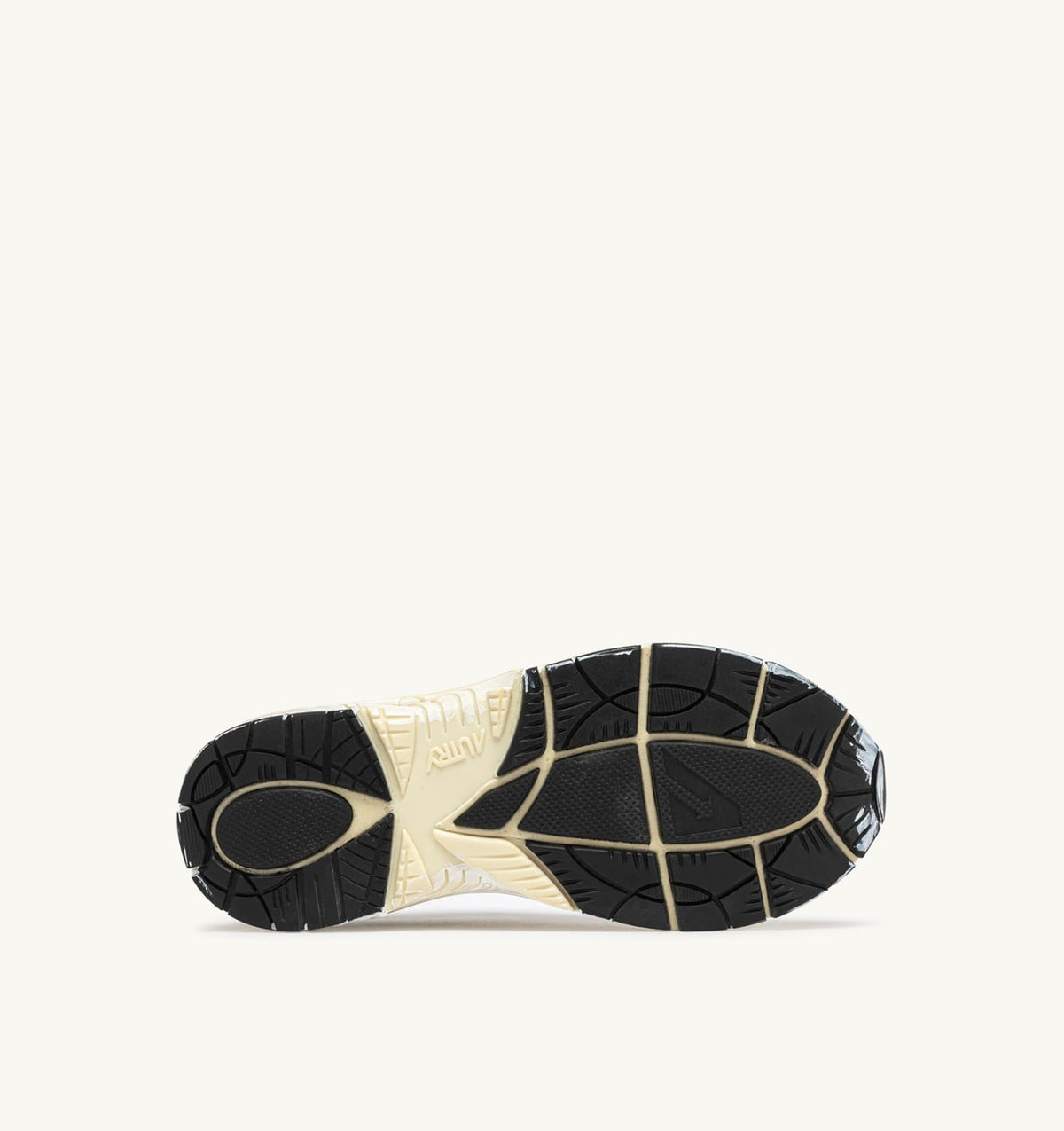AUTRY HYPERWAY SUPER VINTAGE SNEAKERS IN YELLOW AND SILVER SUEDE