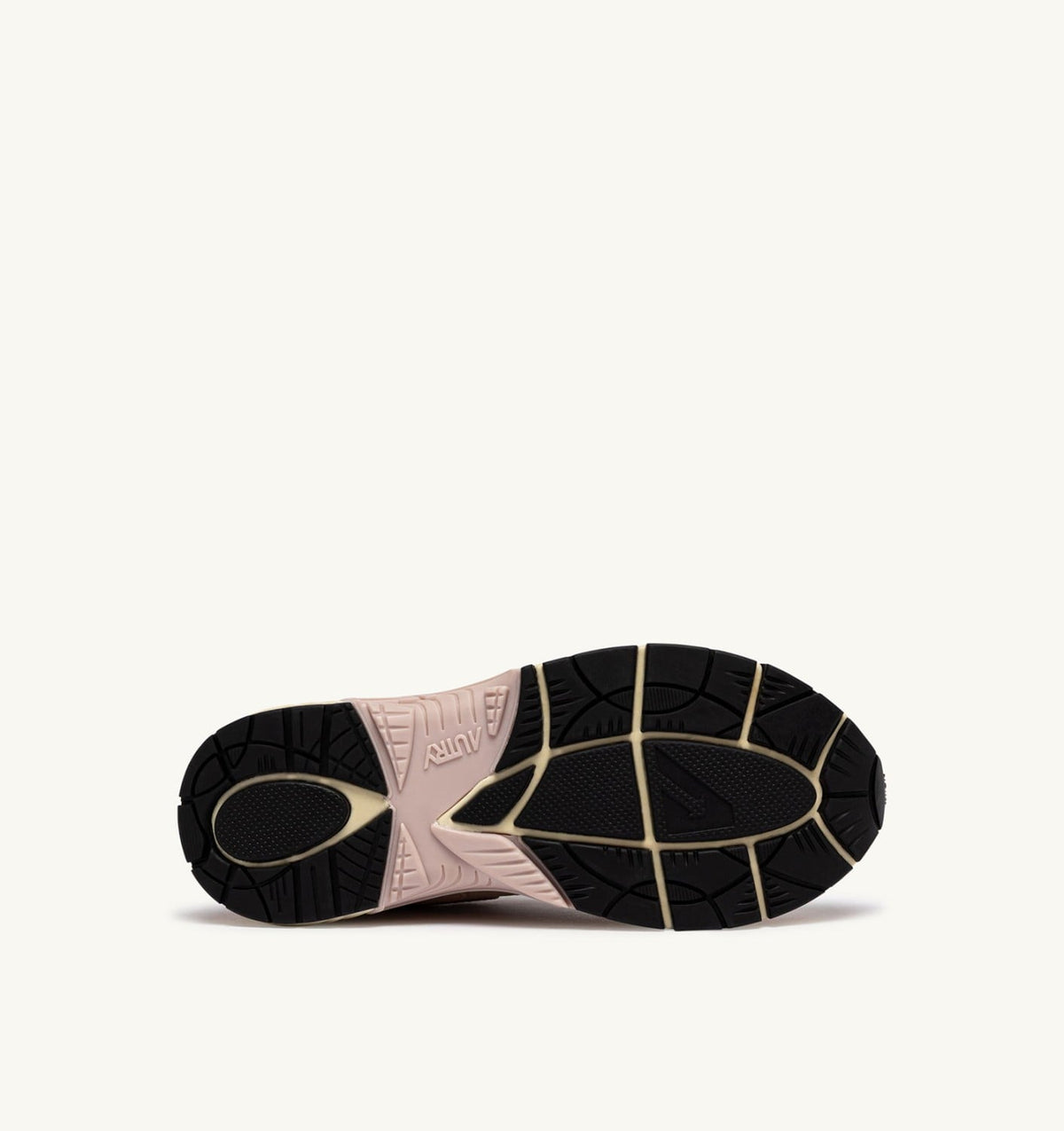 AUTRY HYPERWAY SNEAKERS IN SILK AND WHITE SUEDE AND MESH