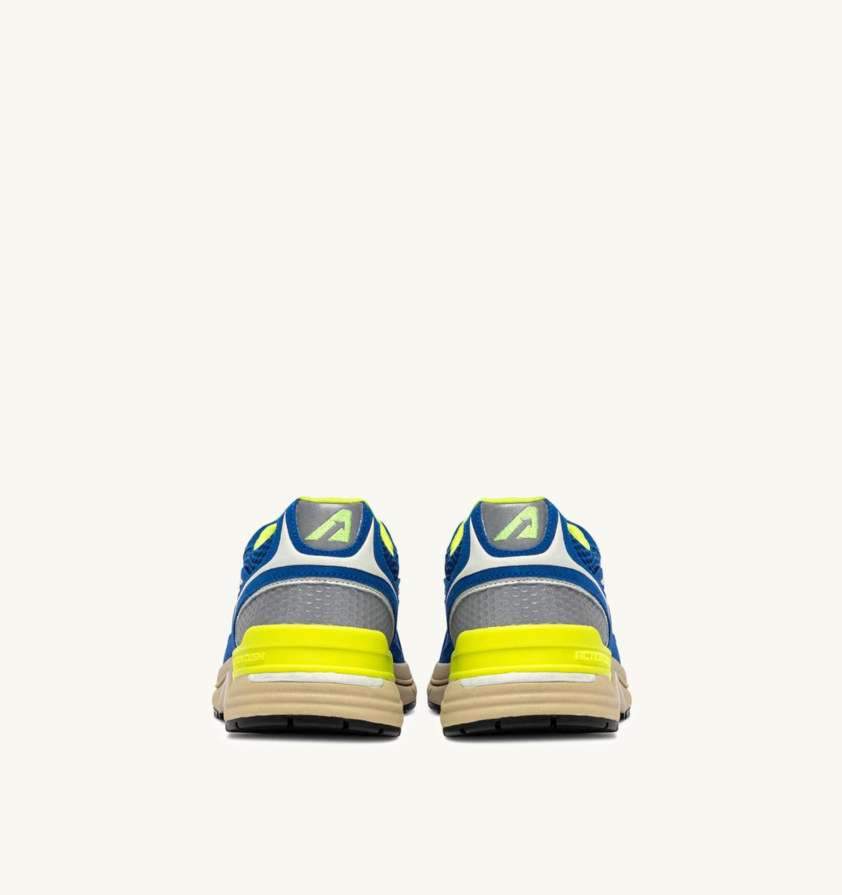 AUTRY HYPERWAY SNEAKERS IN PRINCESS BLUE AND VANILLA ICE MESH AND SUEDE