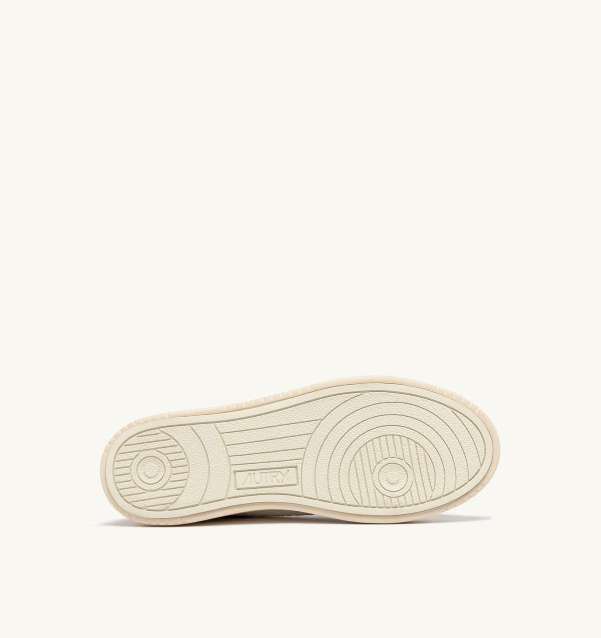 AUTRY MEDALIST EASEKNIT LOW SNEAKERS IN IVORY WHITE KNIT