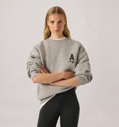AUTRY HERITAGE SWEATSHIRT WITH WASHED EFFECT UNISEX