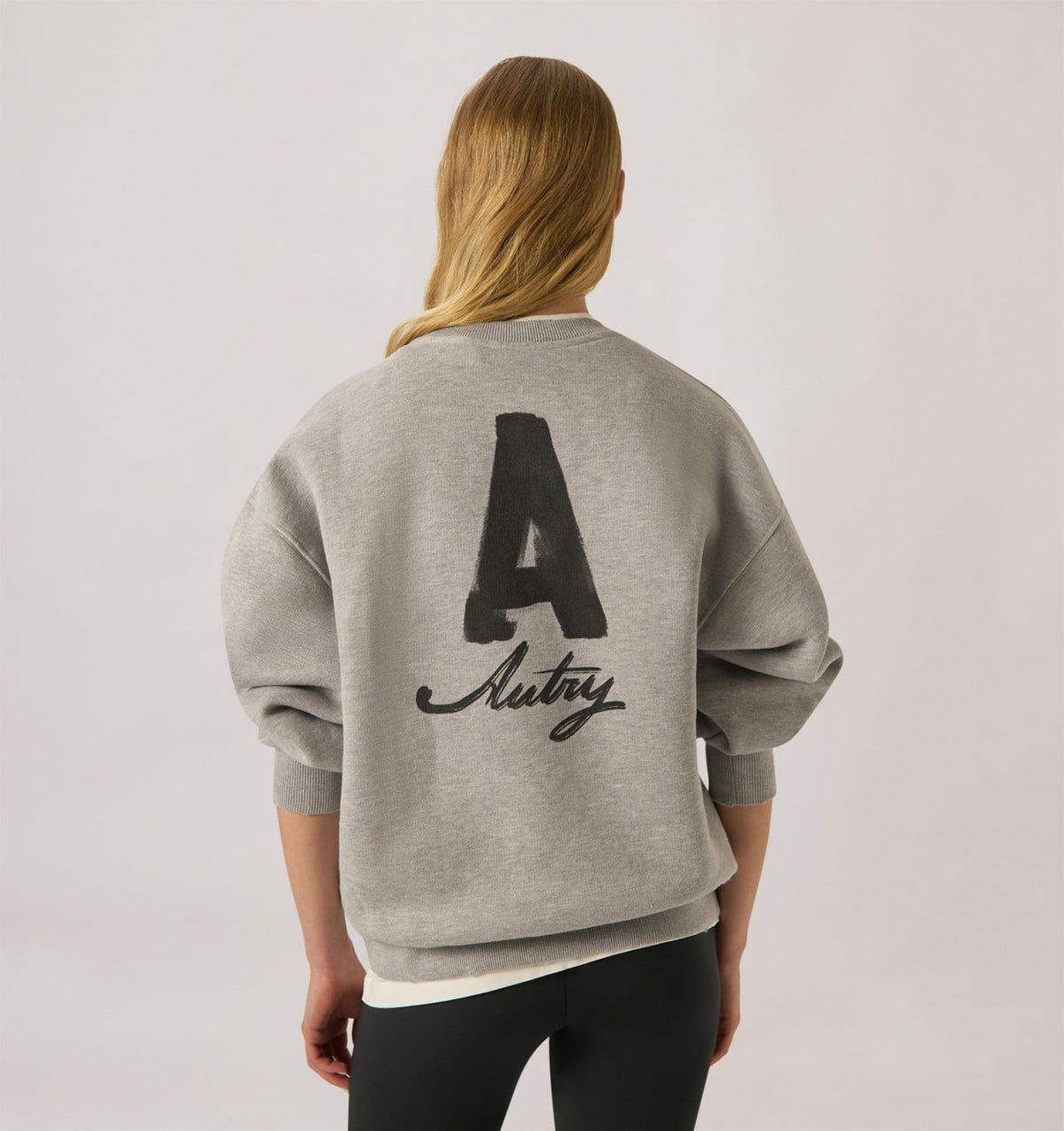 AUTRY HERITAGE SWEATSHIRT WITH WASHED EFFECT UNISEX