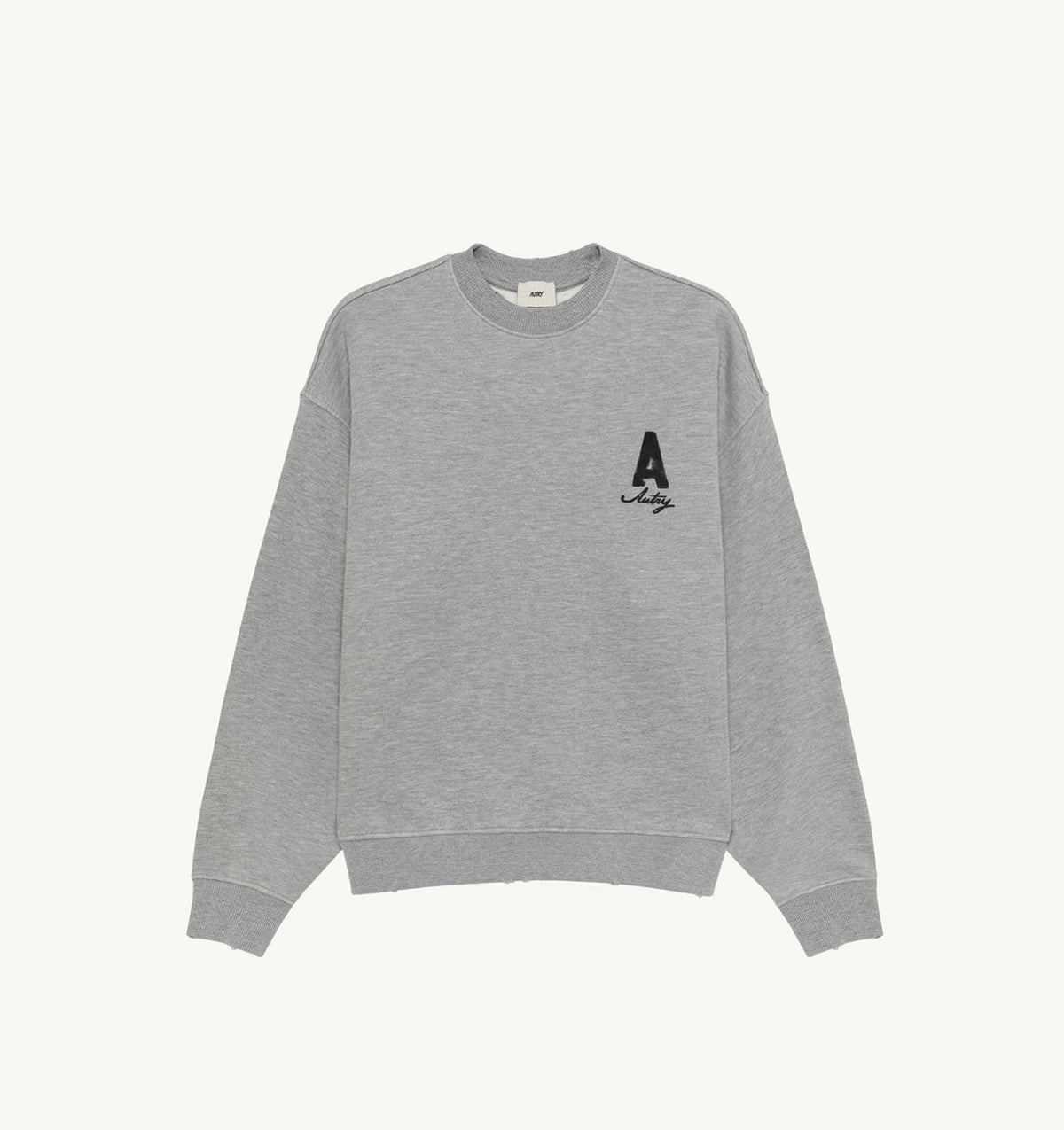 AUTRY HERITAGE SWEATSHIRT WITH WASHED EFFECT UNISEX