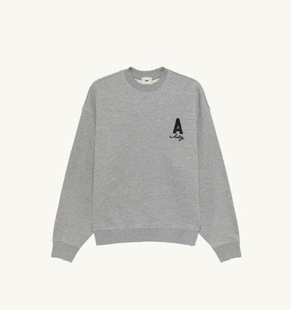 AUTRY HERITAGE SWEATSHIRT WITH WASHED EFFECT UNISEX