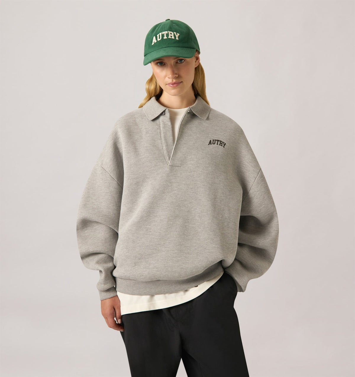 AUTRY POLO SWEATSHIRT UNISEX