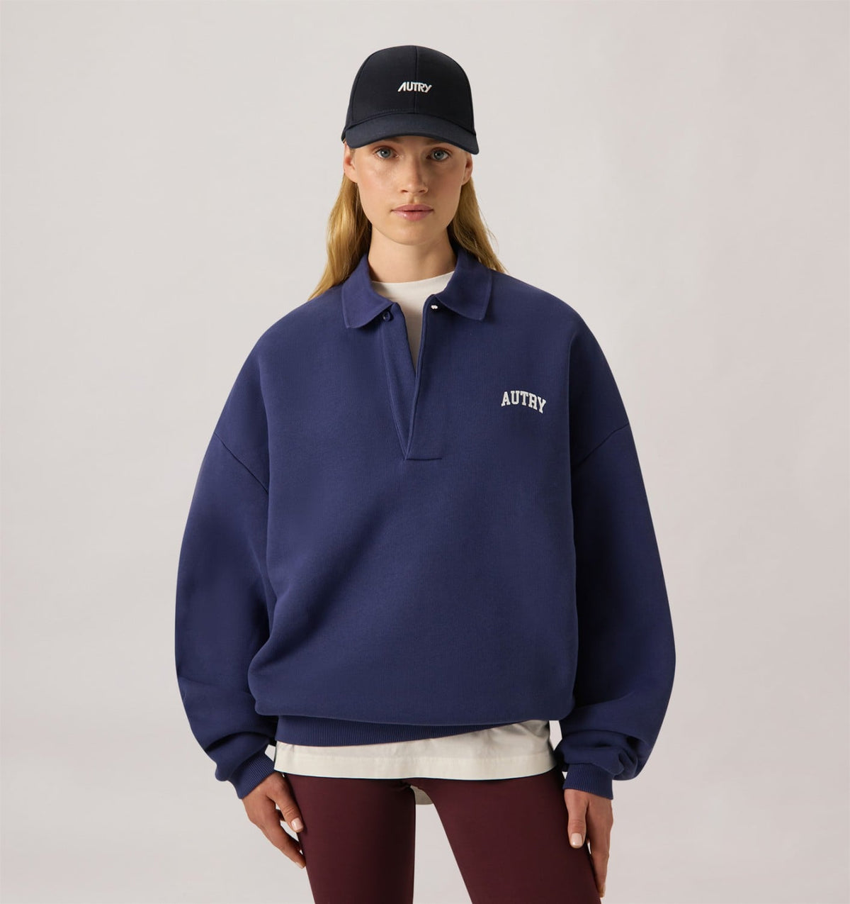 AUTRY POLO SWEATSHIRT UNISEX