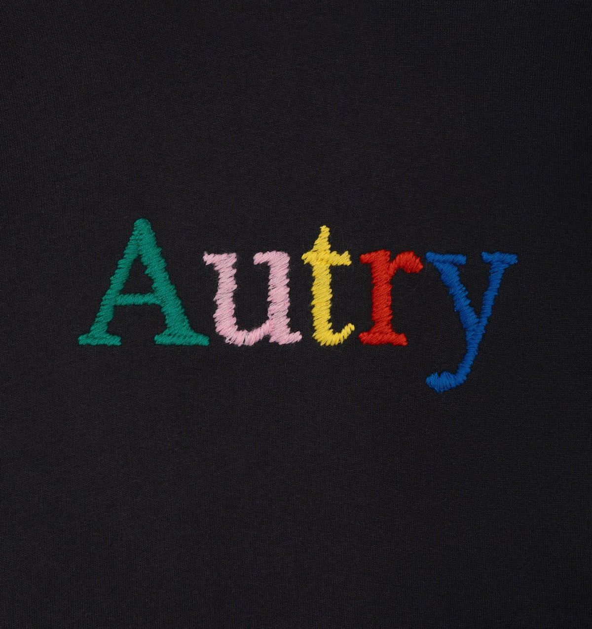 AUTRY SWEATSHIRT WITH MULTICOLOR LOGO UNISEX