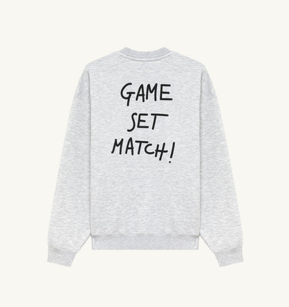 AUTRY 'GAME SET MATCH!' SWEATSHIRT UNISEX