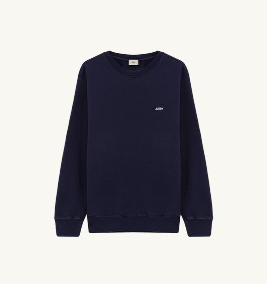 AUTRY EMBROIDERED LOGO CREWNECK SWEATSHIRT WOMAN