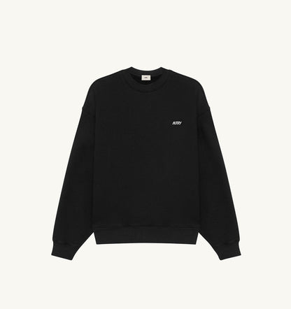 AUTRY CREWNECK SWEATSHIRT WITH EMBROIDERED LOGO FOR WOMAN