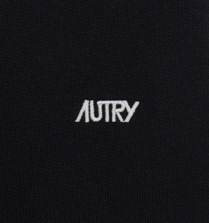 AUTRY CREWNECK SWEATSHIRT WITH EMBROIDERED LOGO FOR WOMAN