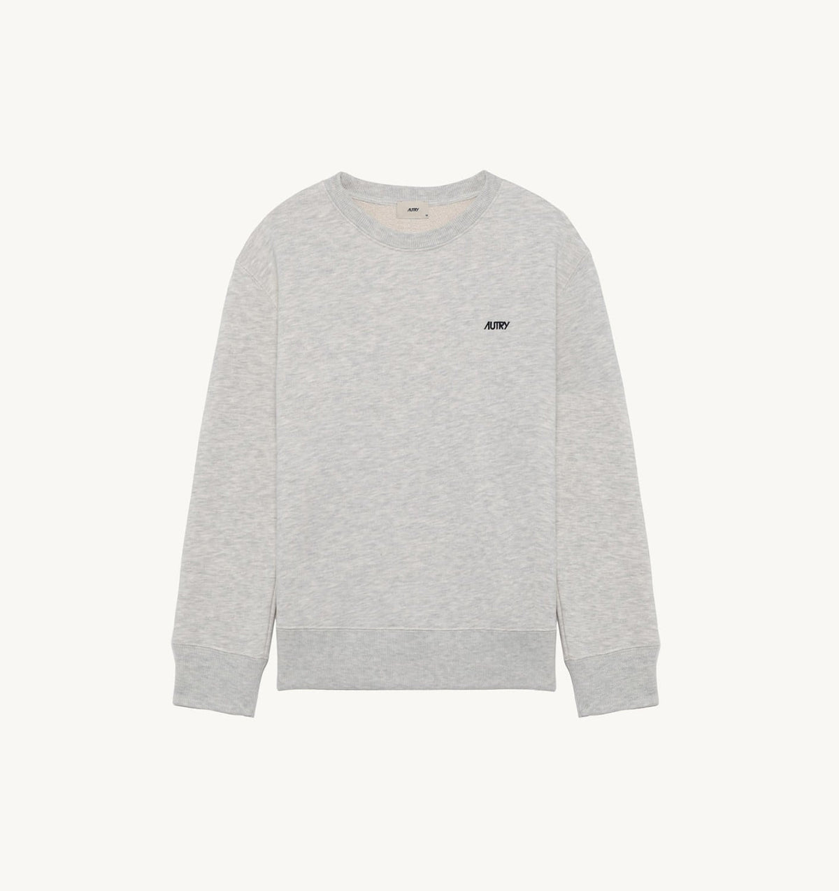 AUTRY EMBROIDERED LOGO CREWNECK SWEATSHIRT WOMAN