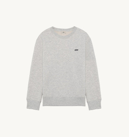 AUTRY EMBROIDERED LOGO CREWNECK SWEATSHIRT WOMAN