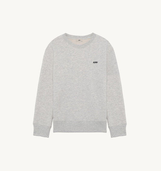 AUTRY EMBROIDERED LOGO CREWNECK SWEATSHIRT WOMAN