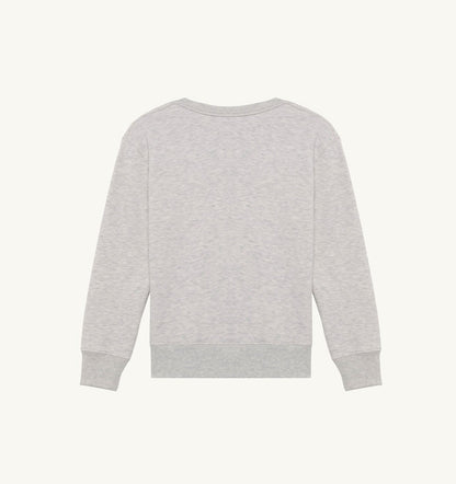 AUTRY EMBROIDERED LOGO CREWNECK SWEATSHIRT WOMAN