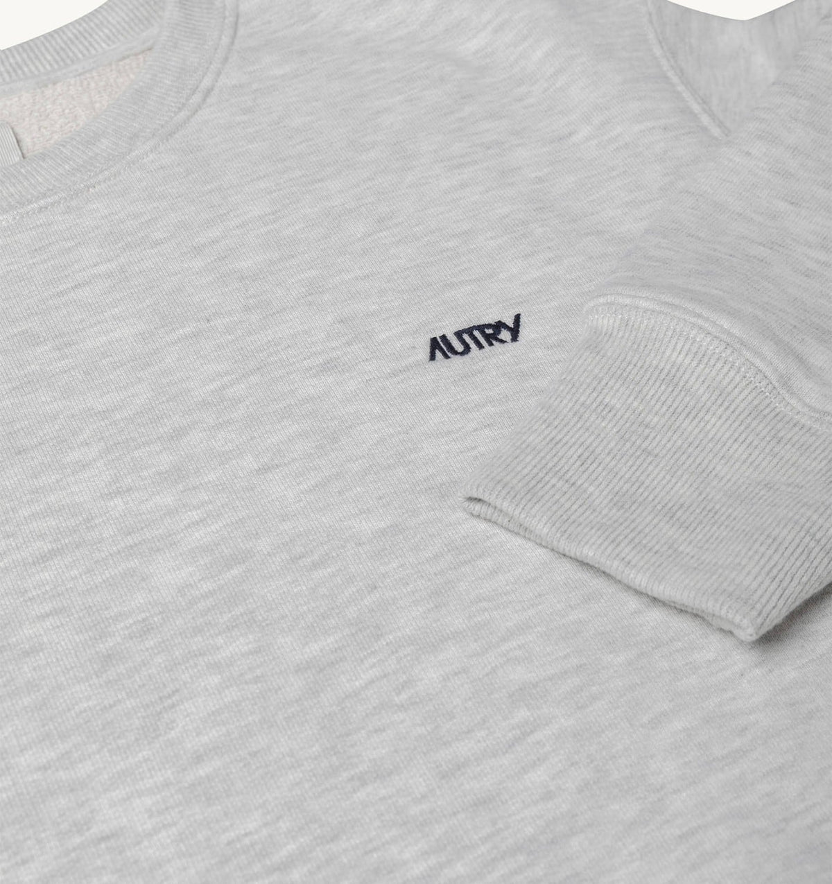 AUTRY EMBROIDERED LOGO CREWNECK SWEATSHIRT WOMAN