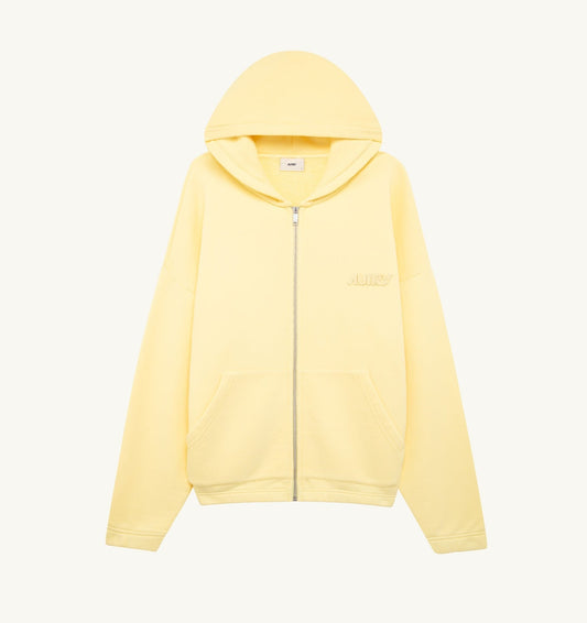 AUTRY TONAL LOGO FULL ZIP HOODIE UNISEX