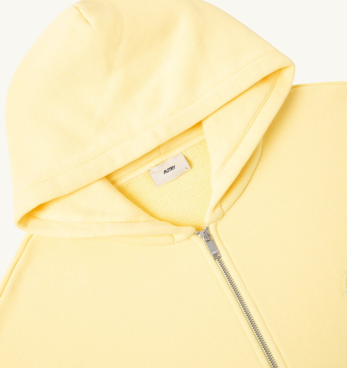 AUTRY TONAL LOGO FULL ZIP HOODIE UNISEX