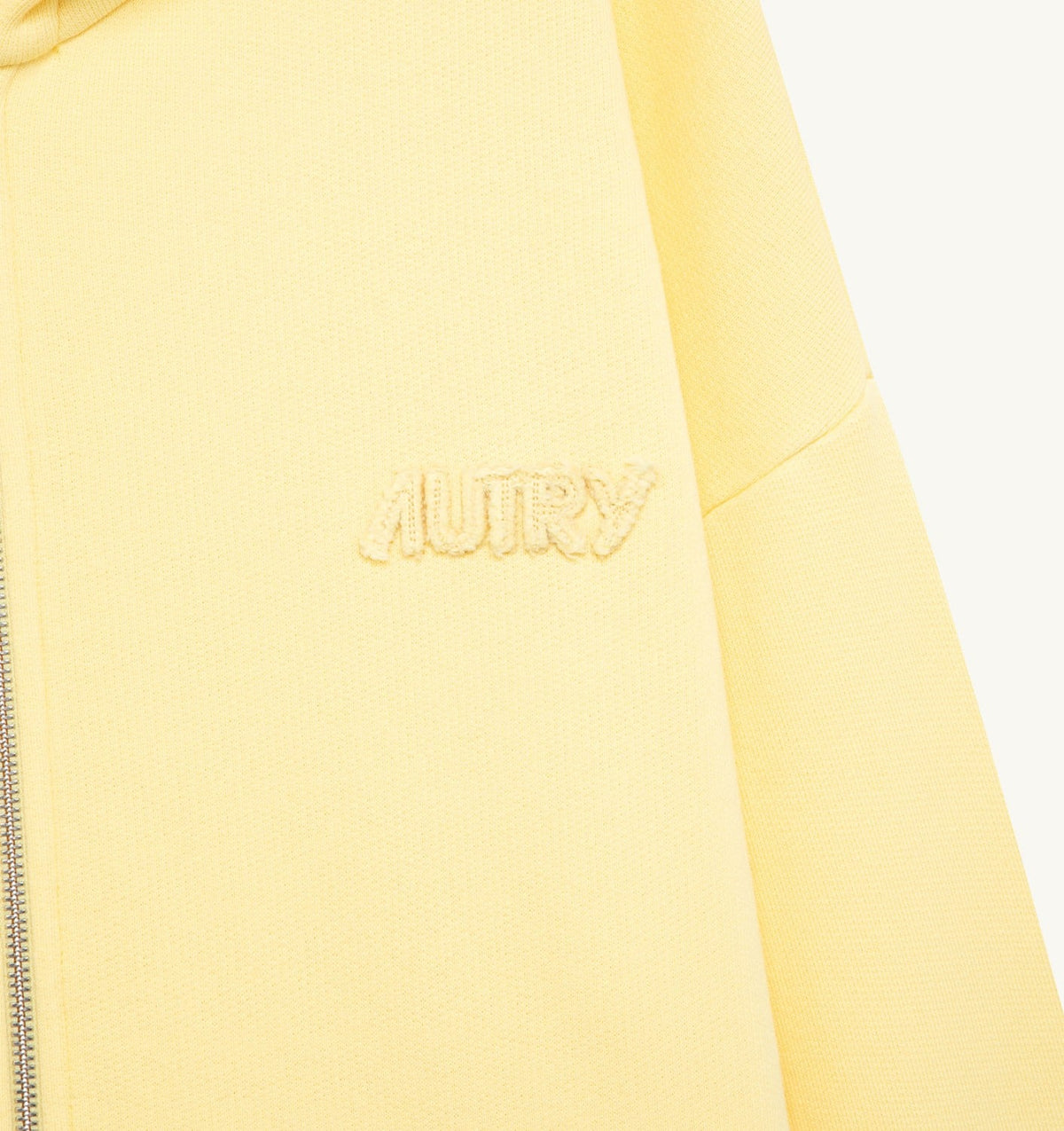 AUTRY TONAL LOGO FULL ZIP HOODIE UNISEX