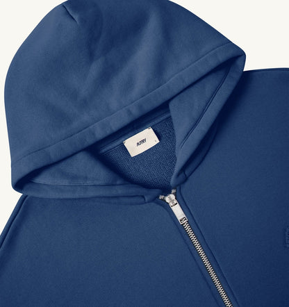 AUTRY TONAL LOGO FULL ZIP HOODIE UNISEX