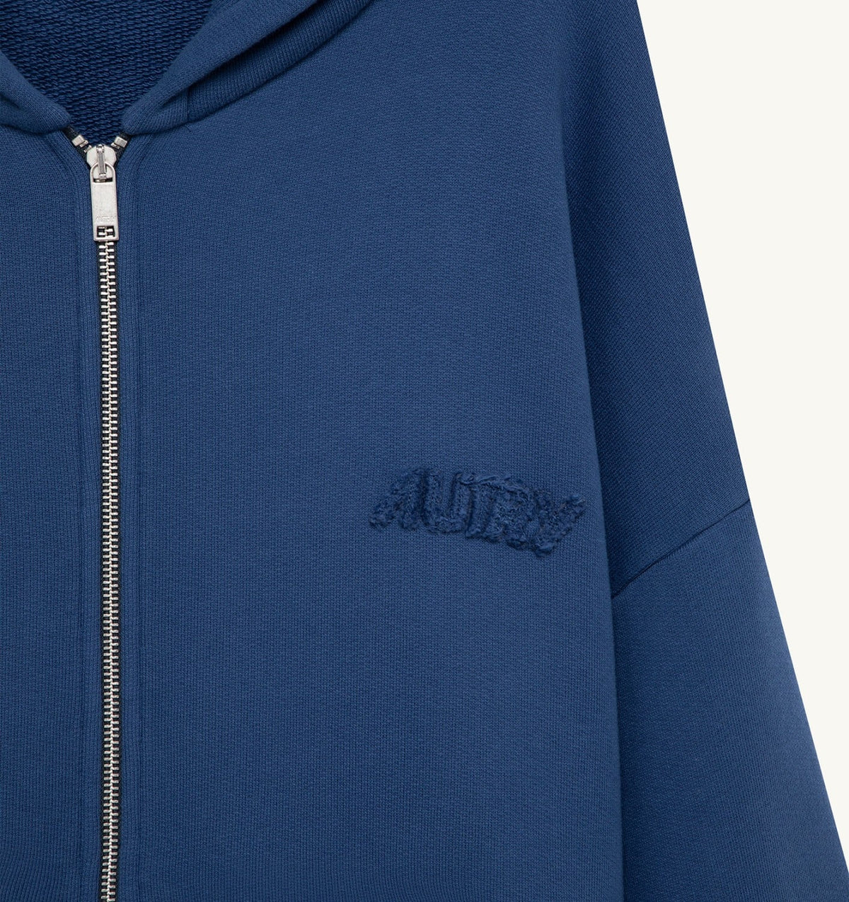 AUTRY TONAL LOGO FULL ZIP HOODIE UNISEX