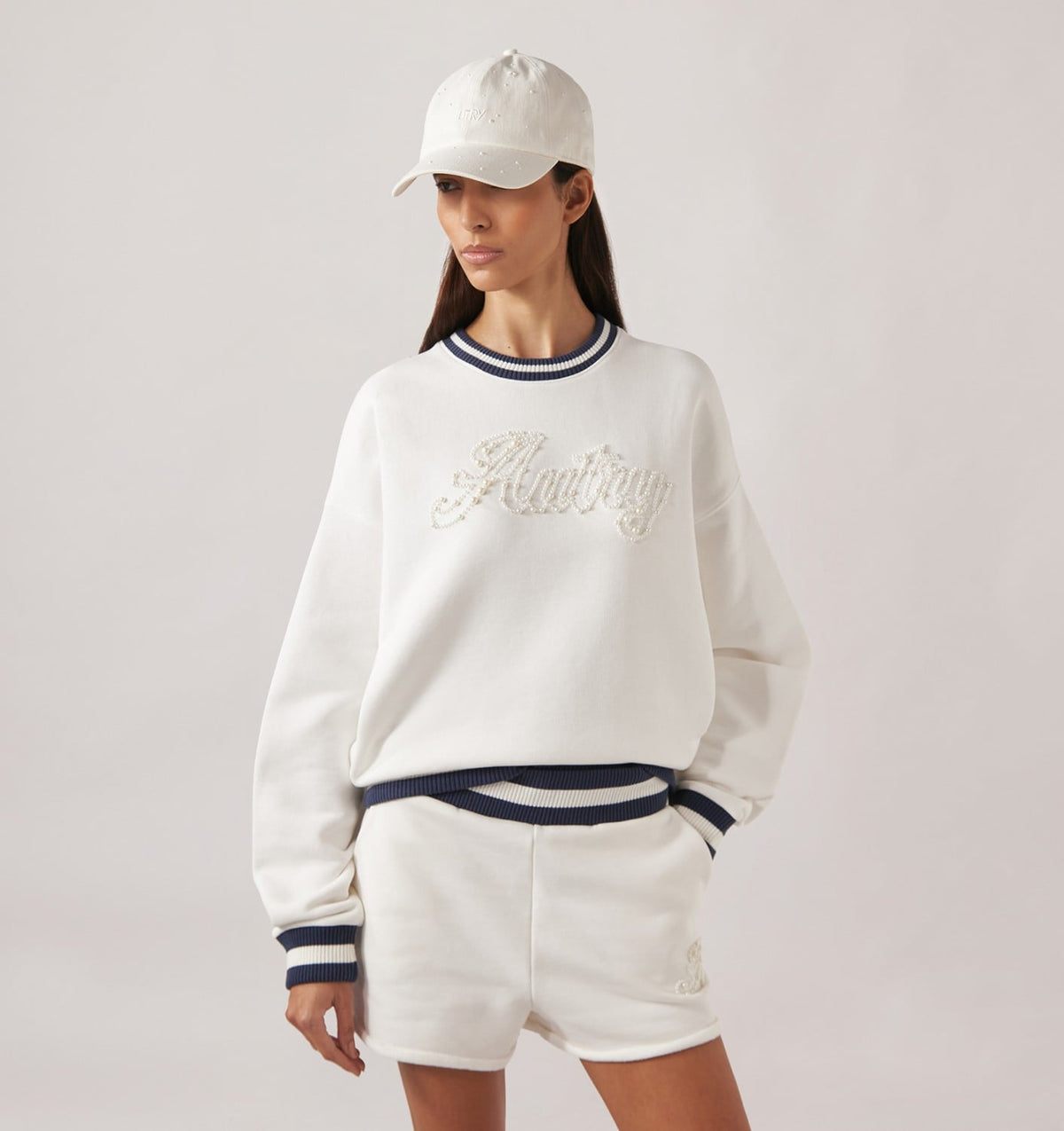 AUTRY PEARL LOGO SWEATSHIRT WOMAN
