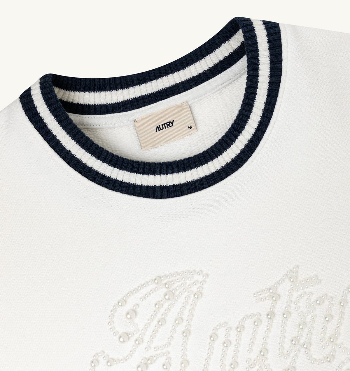 AUTRY PEARL LOGO SWEATSHIRT WOMAN