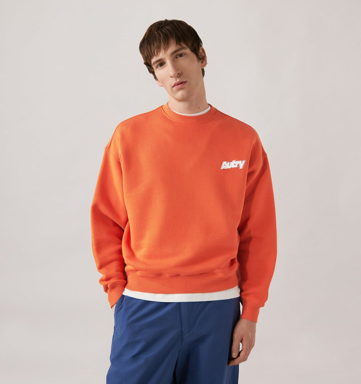 AUTRY DOUBLE LOGO SWEATSHIRT UNISEX