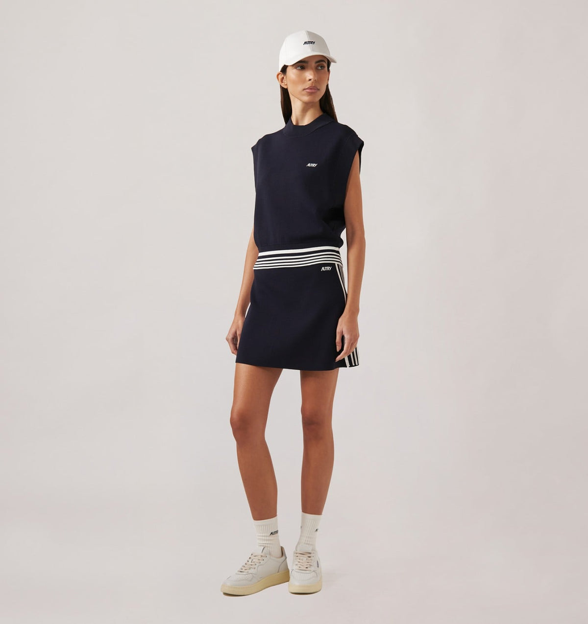 AUTRY KNITTED VISCOSE SKIRT WOMAN
