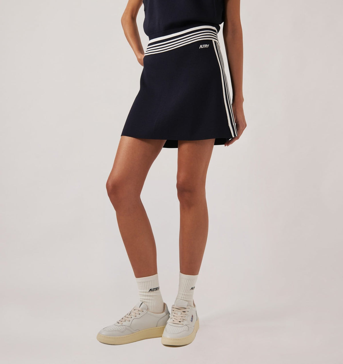AUTRY KNITTED VISCOSE SKIRT WOMAN