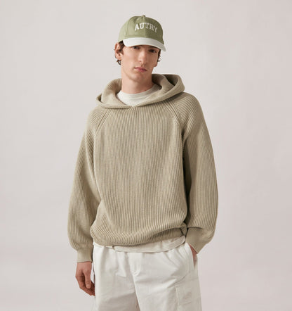 AUTRY KNITTED HOODIE UNISEX