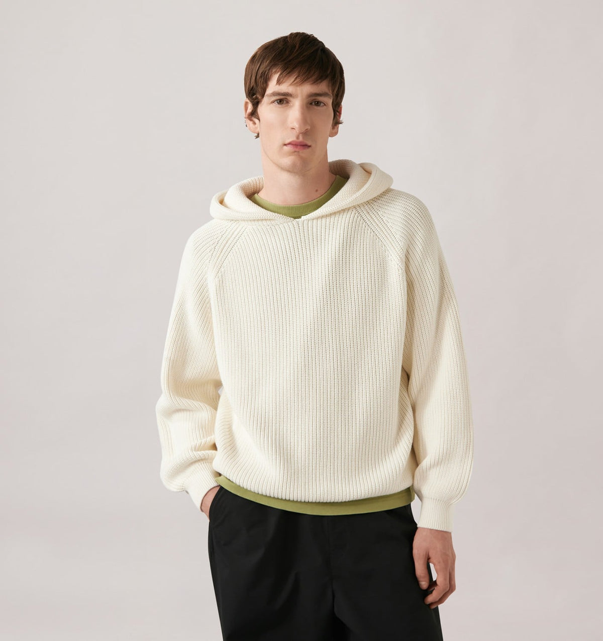 AUTRY KNITTED HOODIE UNISEX