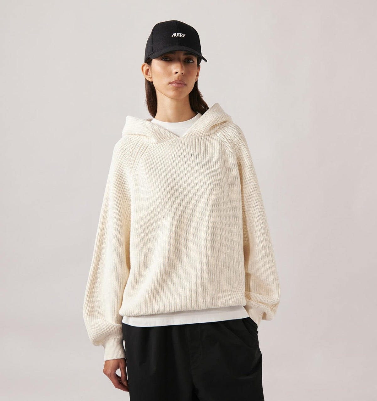 AUTRY KNITTED HOODIE UNISEX