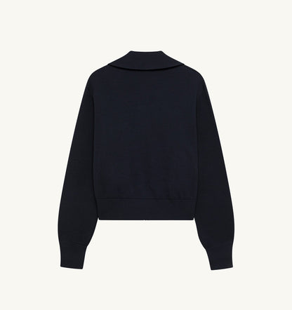 AUTRY KNITTED VISCOSE FULL ZIP JACKET WOMAN