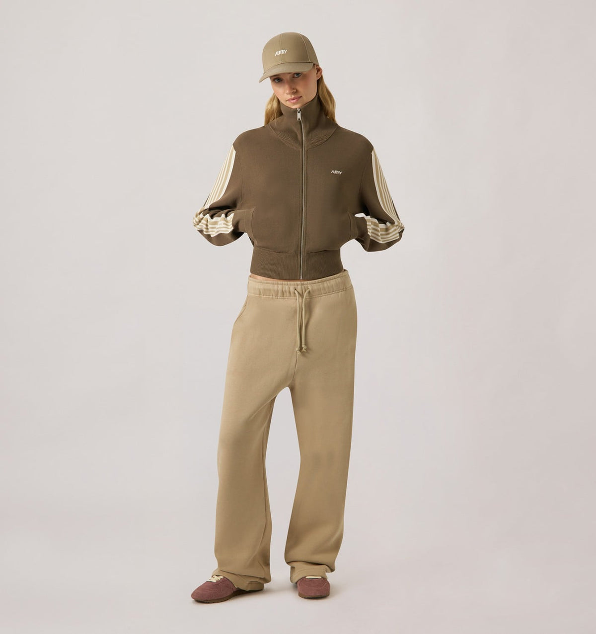 AUTRY SWEATPANTS WITH TONAL LOGO FOR WOMAN