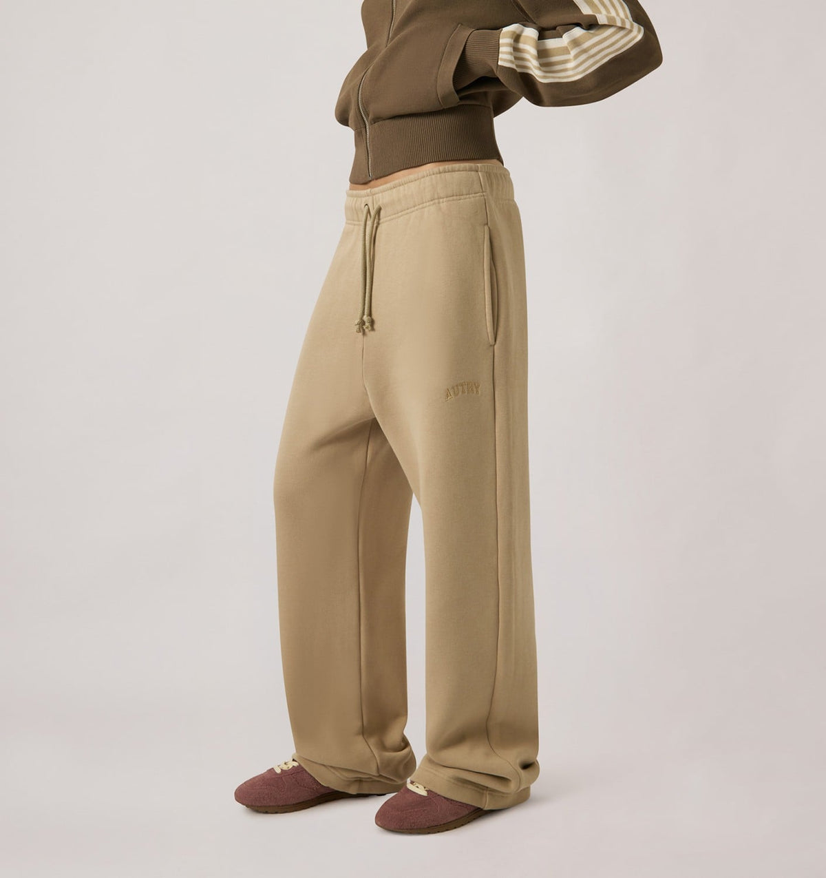 AUTRY SWEATPANTS WITH TONAL LOGO FOR WOMAN