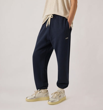 AUTRY EMBROIDERED LOGO SWEATPANTS WOMAN