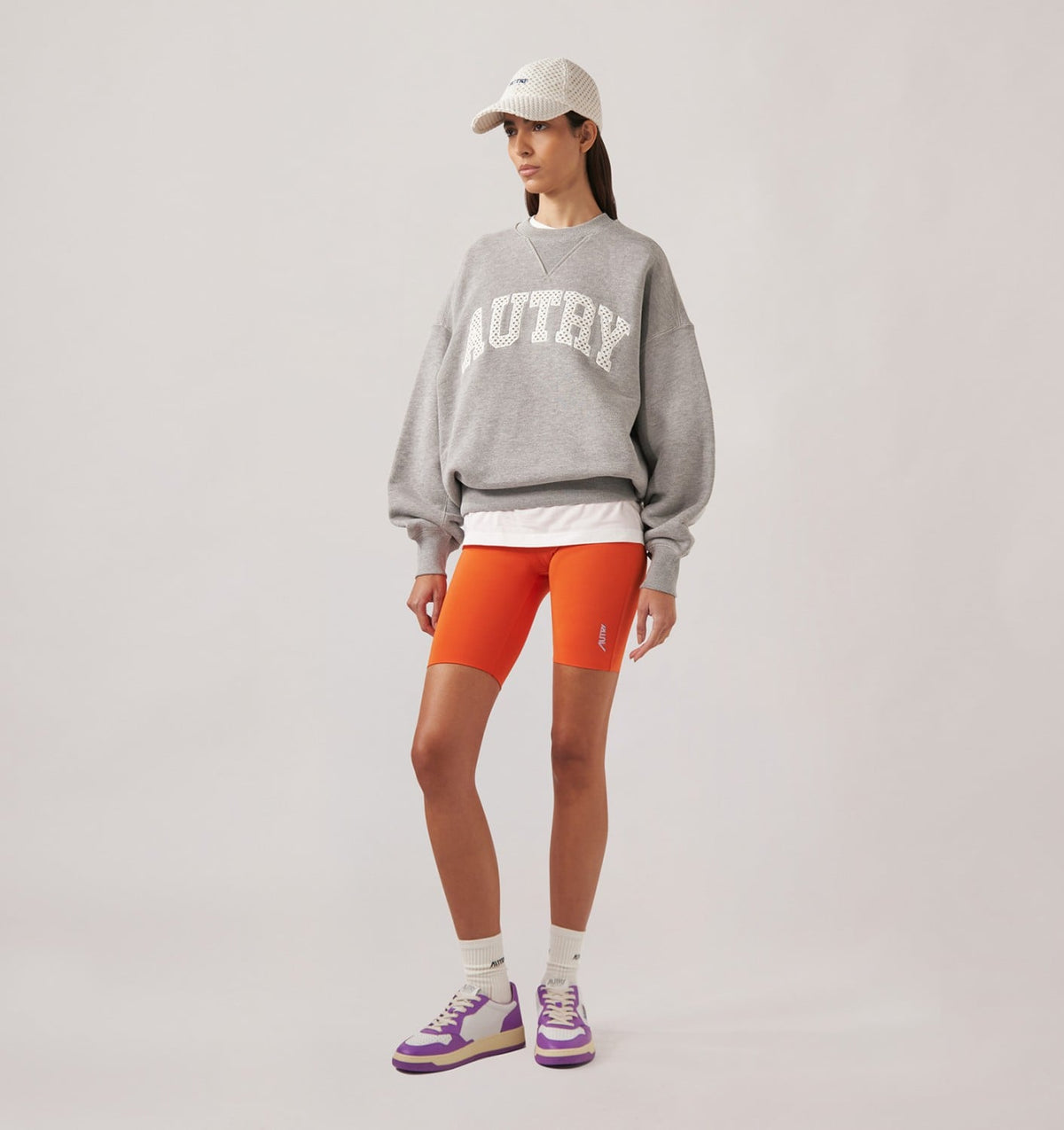 AUTRY BIKER SHORTS WOMAN